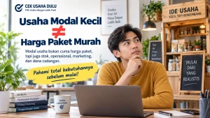cara memilih usaha modal kecil untuk pemula